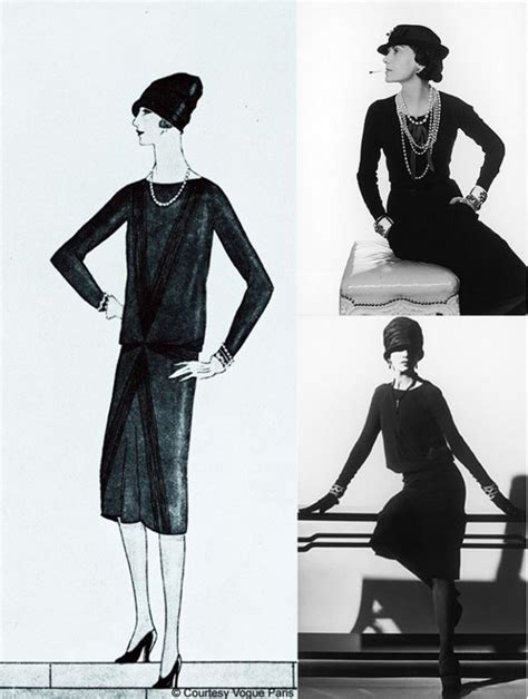 coco chanel first dress.